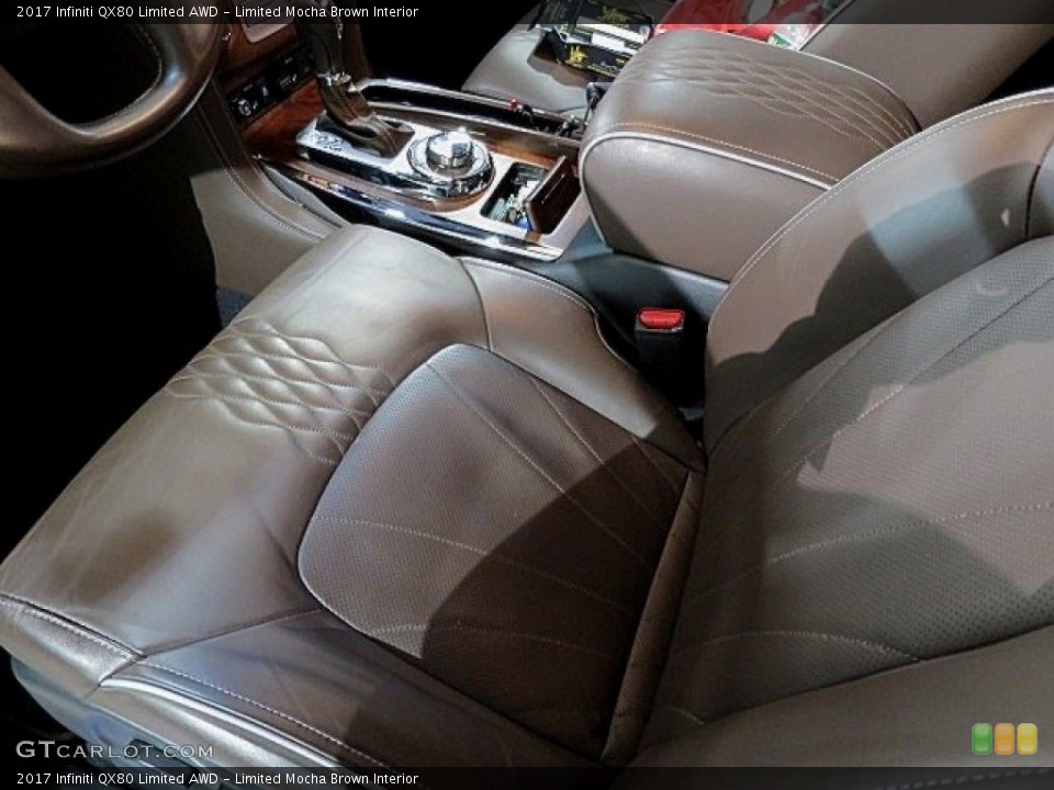 Limited Mocha Brown Interior Front Seat for the 2017 Infiniti QX80 Limited AWD #125232950