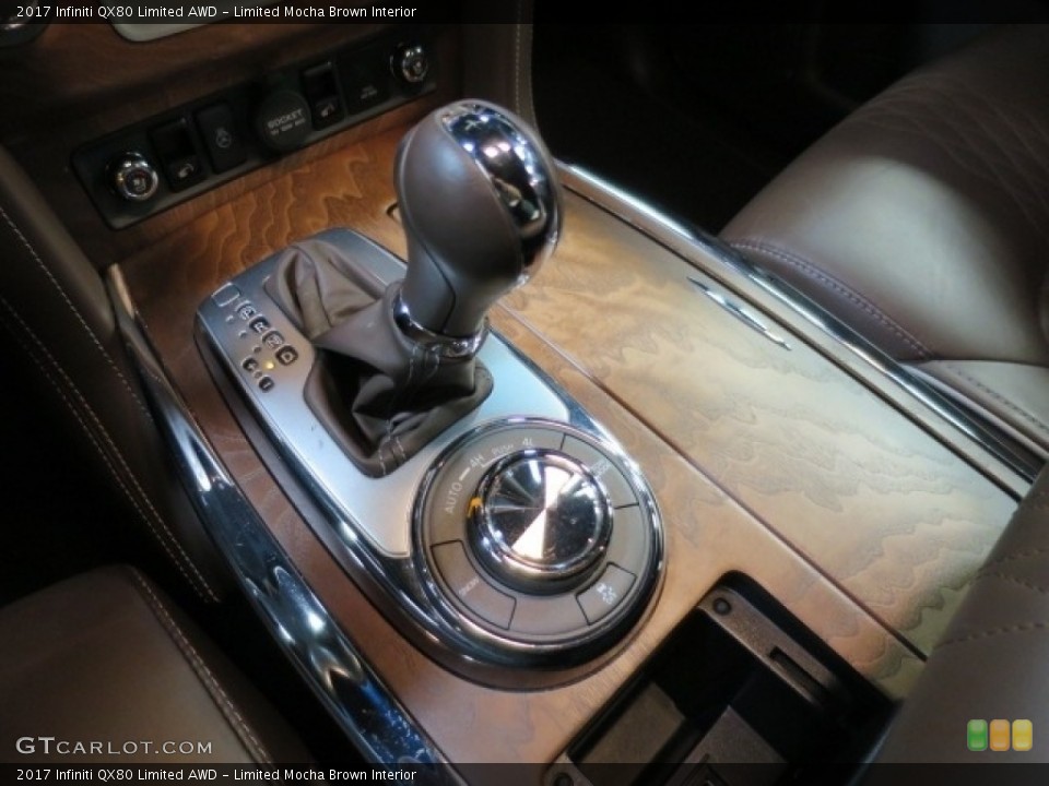 Limited Mocha Brown Interior Transmission for the 2017 Infiniti QX80 Limited AWD #125233187