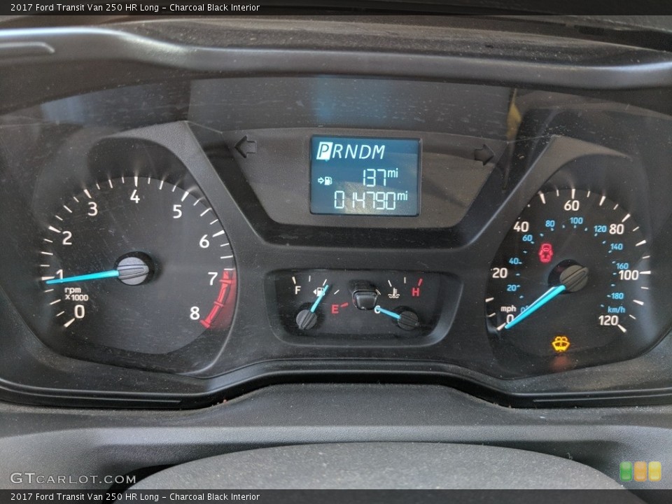 Charcoal Black Interior Gauges for the 2017 Ford Transit Van 250 HR Long #125237855