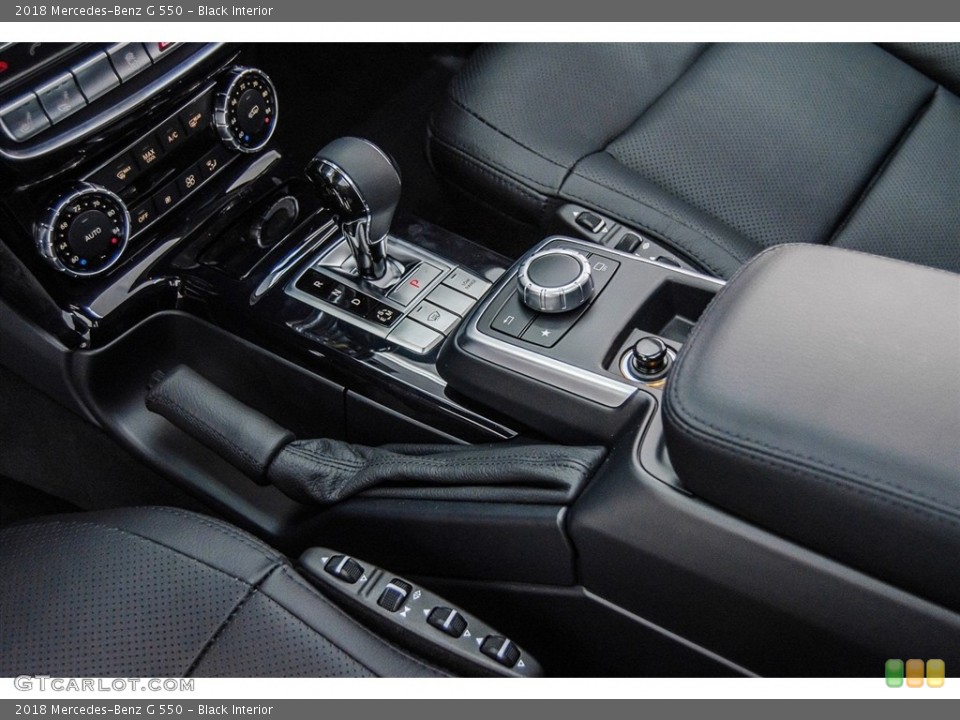 Black Interior Controls for the 2018 Mercedes-Benz G 550 #125243144