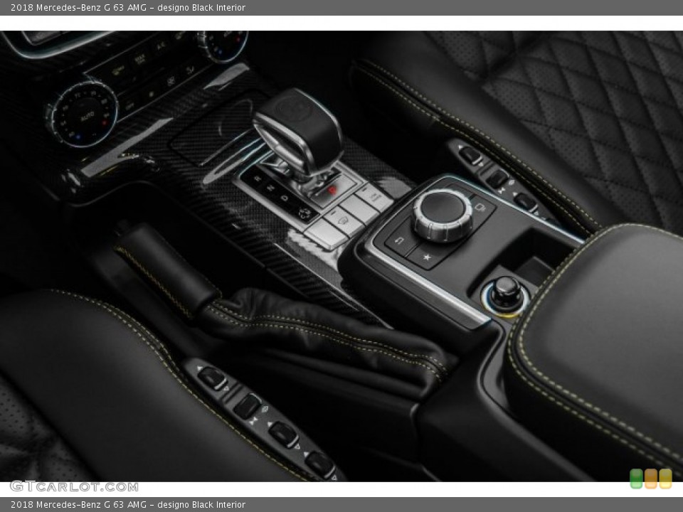 designo Black Interior Transmission for the 2018 Mercedes-Benz G 63 AMG #125250142