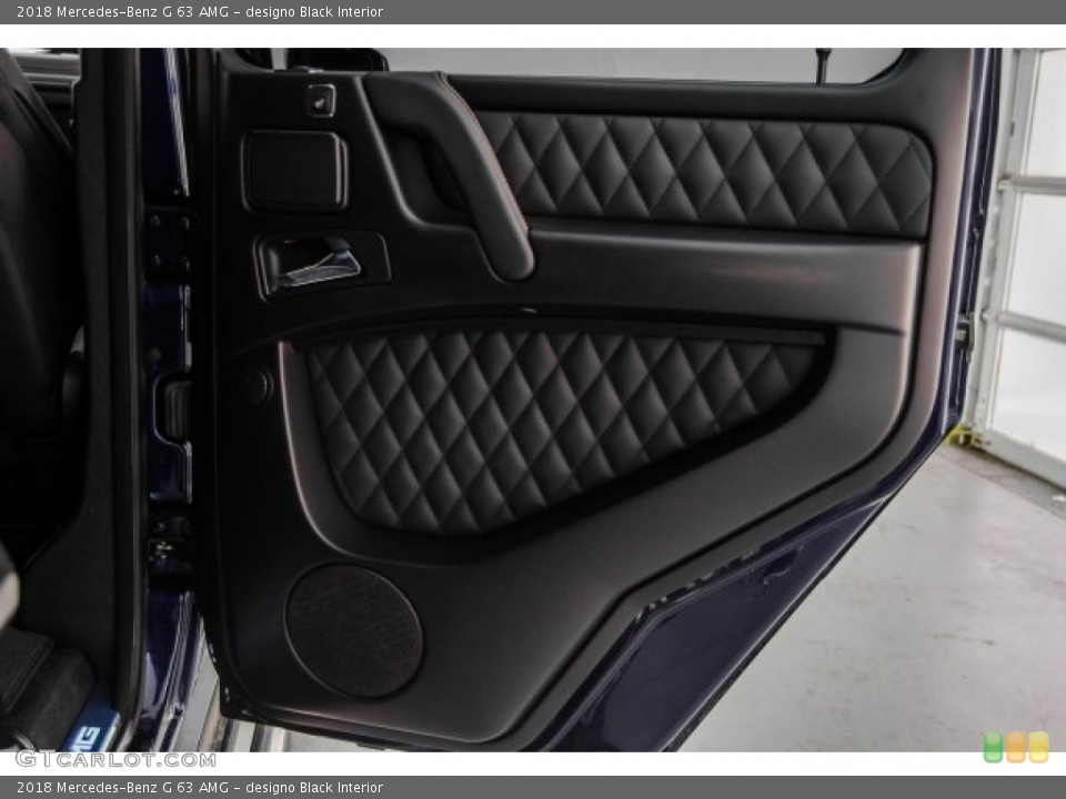 designo Black Interior Door Panel for the 2018 Mercedes-Benz G 63 AMG #125250286