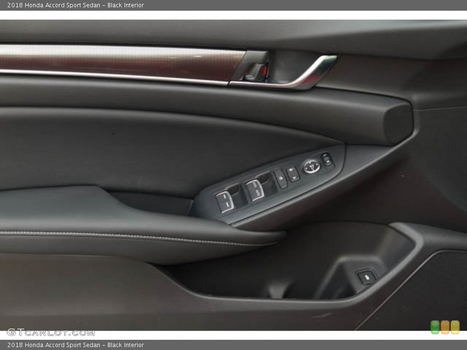 Black Interior Door Panel for the 2018 Honda Accord Sport Sedan #125262407