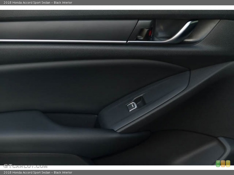 Black Interior Door Panel for the 2018 Honda Accord Sport Sedan #125262431