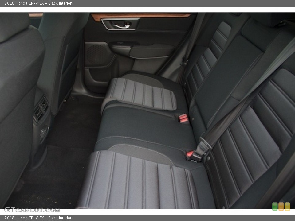 Black Interior Rear Seat for the 2018 Honda CR-V EX #125264195