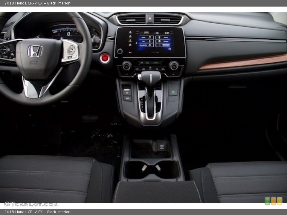 Black Interior Dashboard for the 2018 Honda CR-V EX #125264216