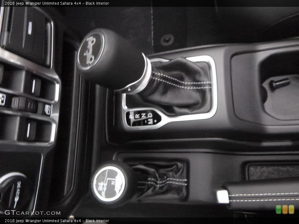 Black Interior Transmission for the 2018 Jeep Wrangler Unlimited Sahara 4x4 #125305992
