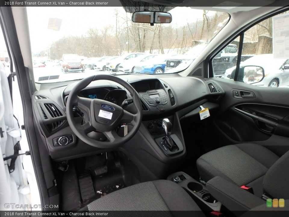 Charcoal Black Interior Photo for the 2018 Ford Transit Connect XL Van #125318751
