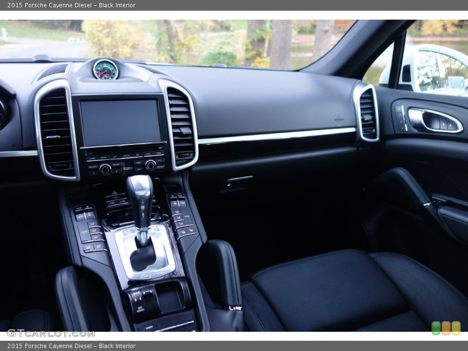 Black Interior Dashboard for the 2015 Porsche Cayenne Diesel #125321741