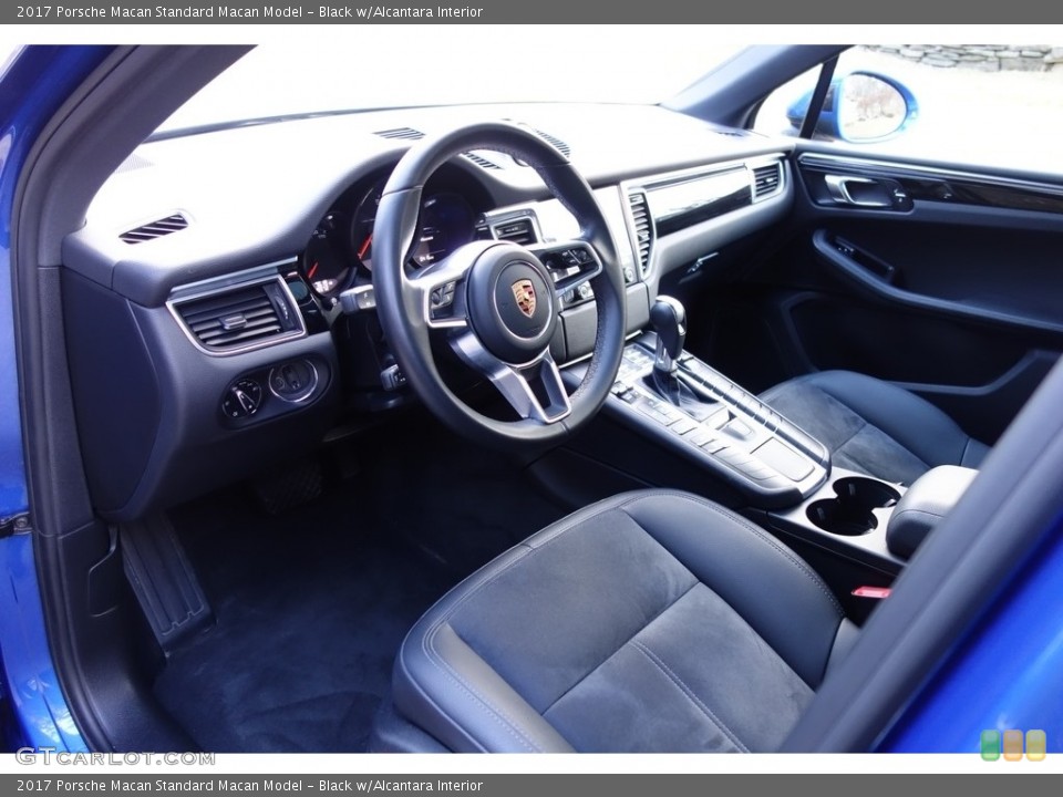 Black w/Alcantara Interior Front Seat for the 2017 Porsche Macan  #125326037