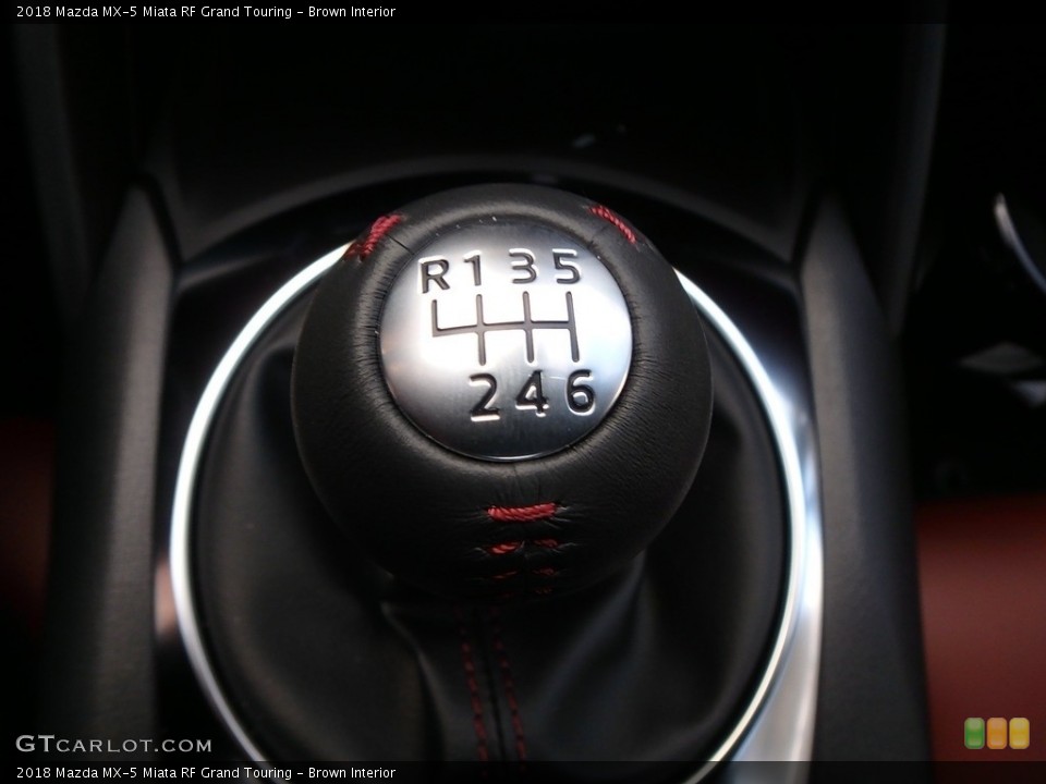Brown Interior Transmission for the 2018 Mazda MX-5 Miata RF Grand Touring #125327969