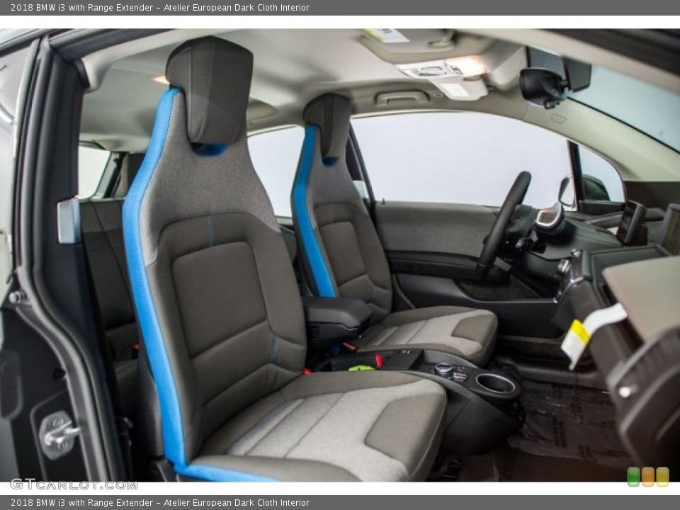 Atelier European Dark Cloth Interior Photo for the 2018 BMW i3 with Range Extender #125330420