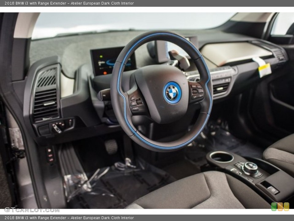 Atelier European Dark Cloth Interior Photo for the 2018 BMW i3 with Range Extender #125330497