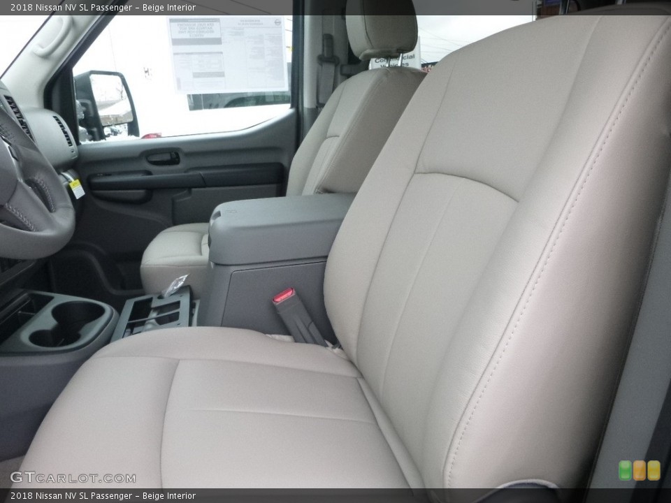Beige 2018 Nissan NV Interiors