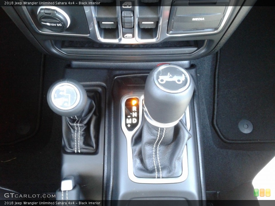 Black Interior Transmission for the 2018 Jeep Wrangler Unlimited Sahara 4x4 #125337200