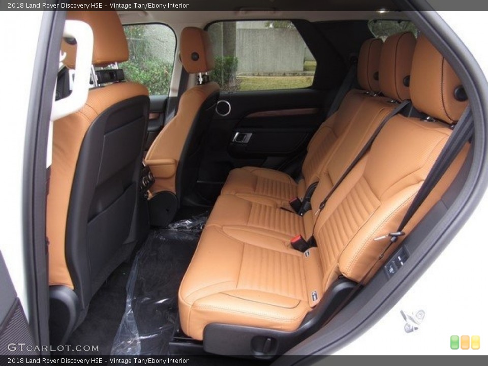 Vintage Tan/Ebony Interior Rear Seat for the 2018 Land Rover Discovery HSE #125338526
