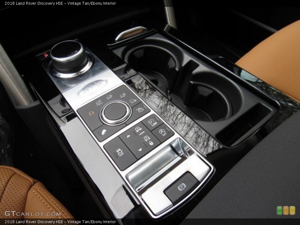 Vintage Tan/Ebony Interior Controls for the 2018 Land Rover Discovery HSE #125338805