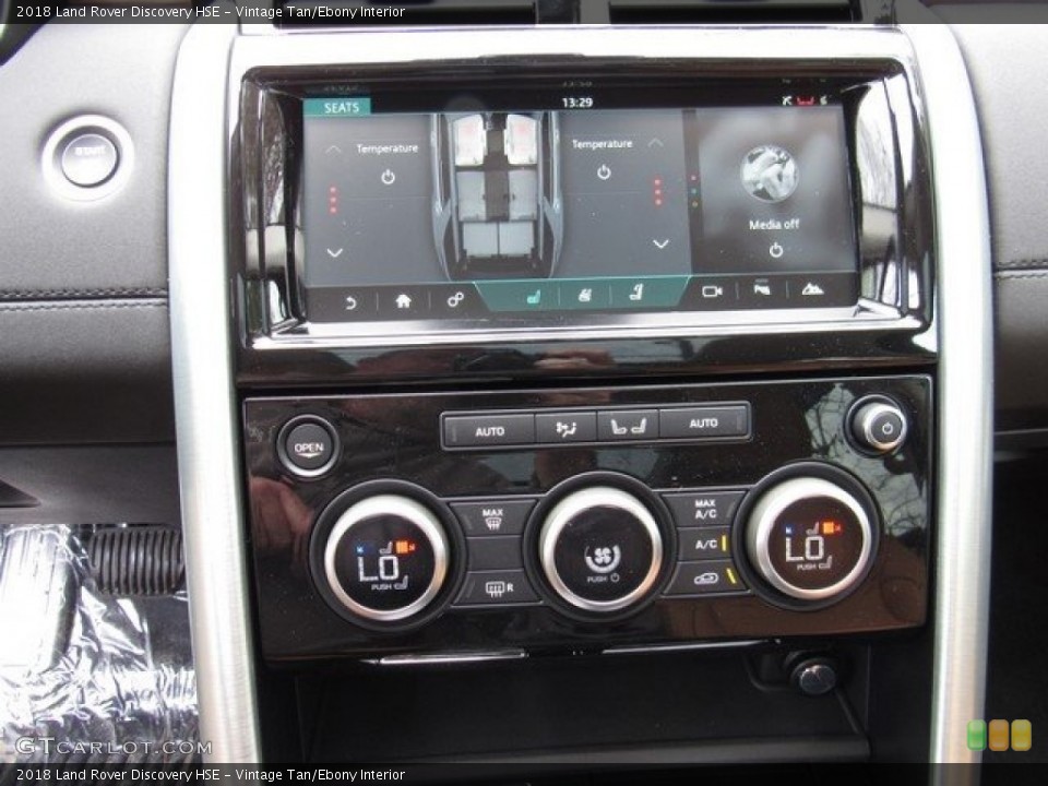Vintage Tan/Ebony Interior Controls for the 2018 Land Rover Discovery HSE #125338820