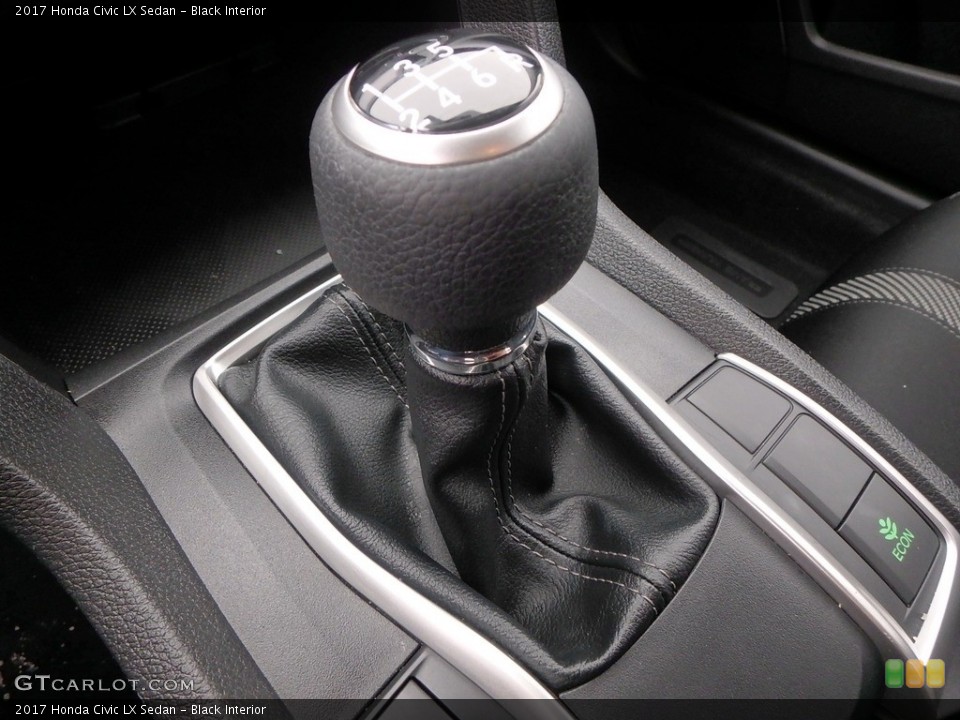 Black Interior Transmission for the 2017 Honda Civic LX Sedan #125344963