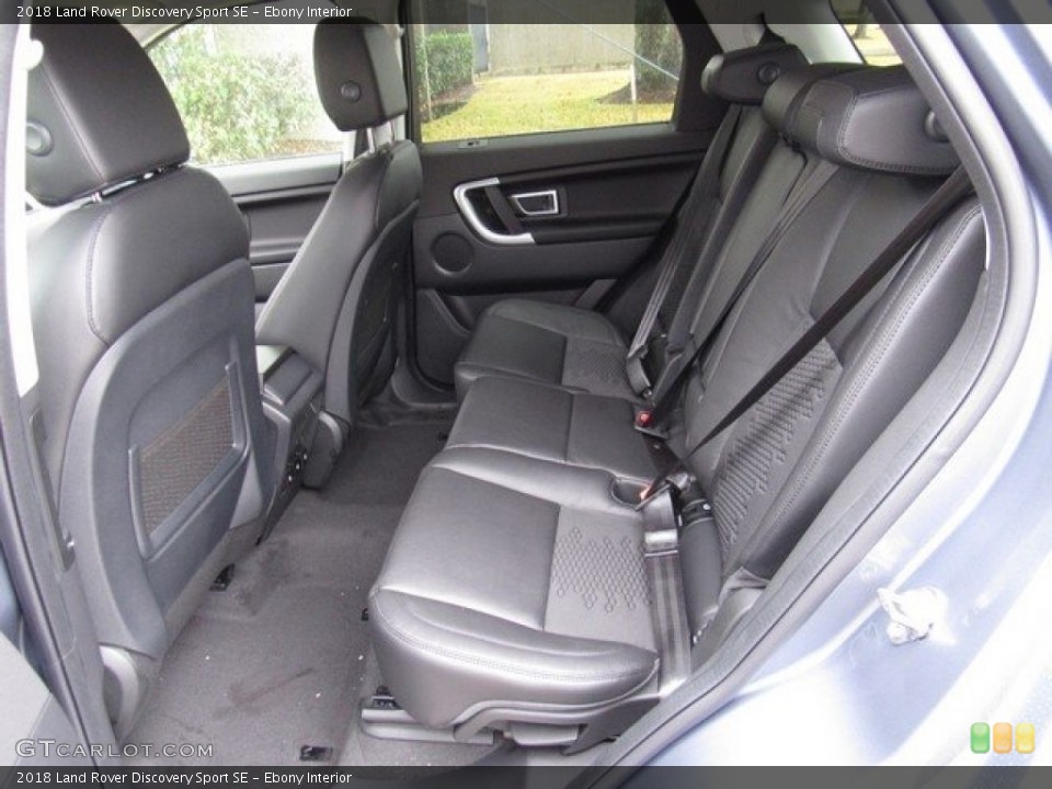 Ebony Interior Rear Seat for the 2018 Land Rover Discovery Sport SE #125379204