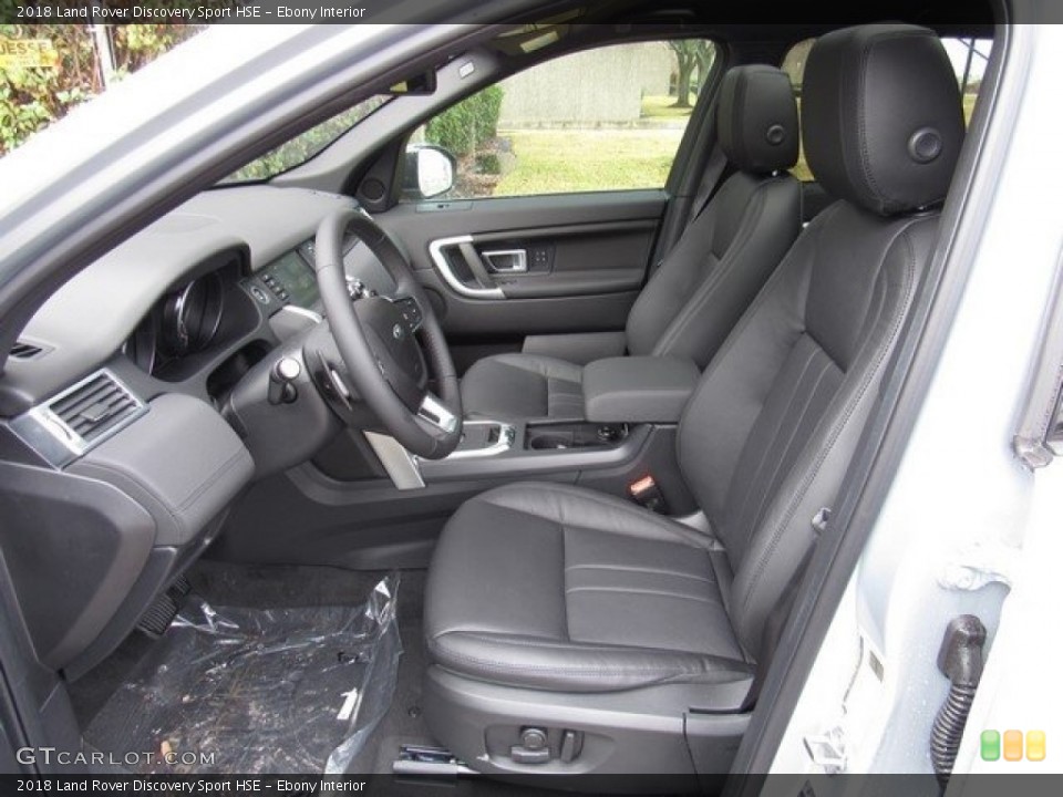Ebony Interior Photo for the 2018 Land Rover Discovery Sport HSE #125379924