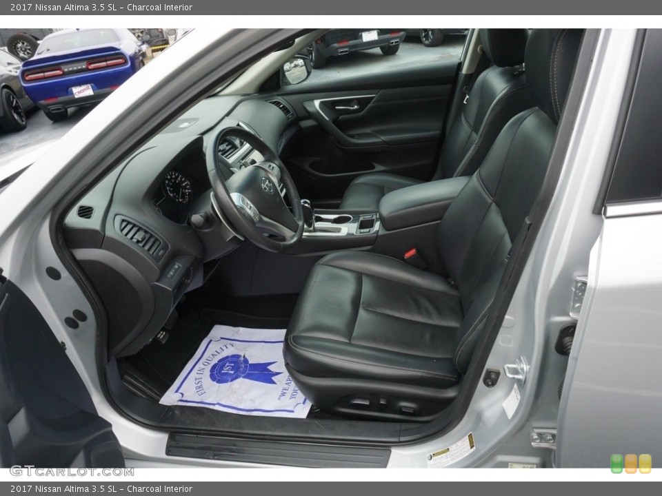 Charcoal Interior Front Seat for the 2017 Nissan Altima 3.5 SL #125418733