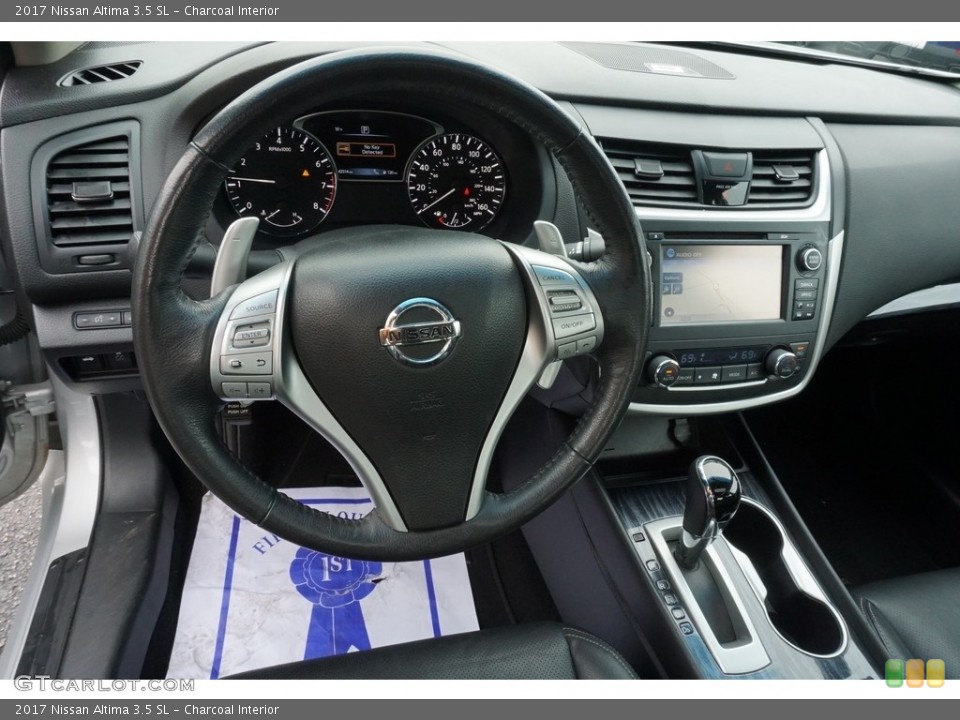 Charcoal Interior Dashboard for the 2017 Nissan Altima 3.5 SL #125418761