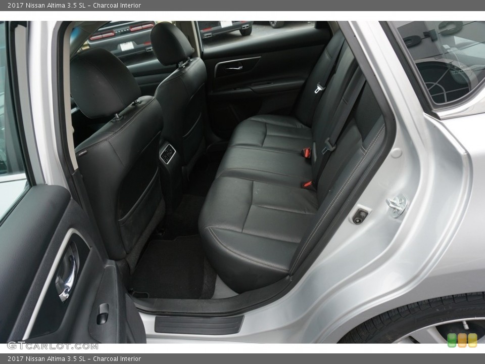 Charcoal Interior Rear Seat for the 2017 Nissan Altima 3.5 SL #125419051