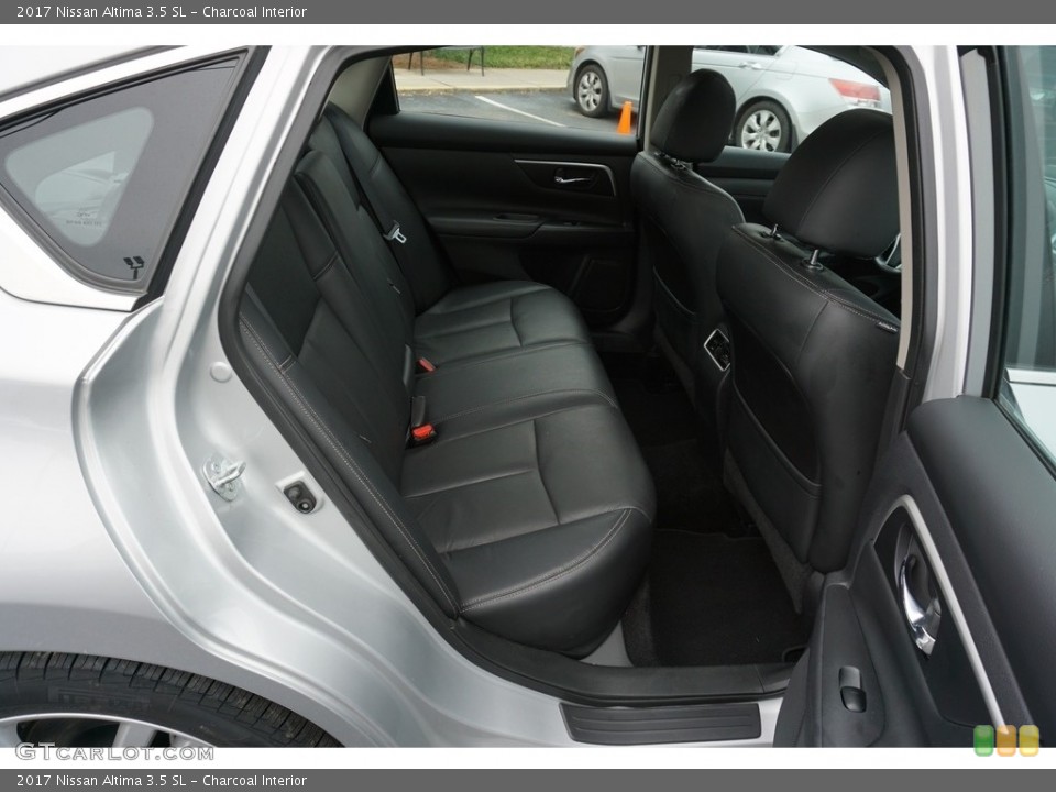 Charcoal Interior Rear Seat for the 2017 Nissan Altima 3.5 SL #125419150