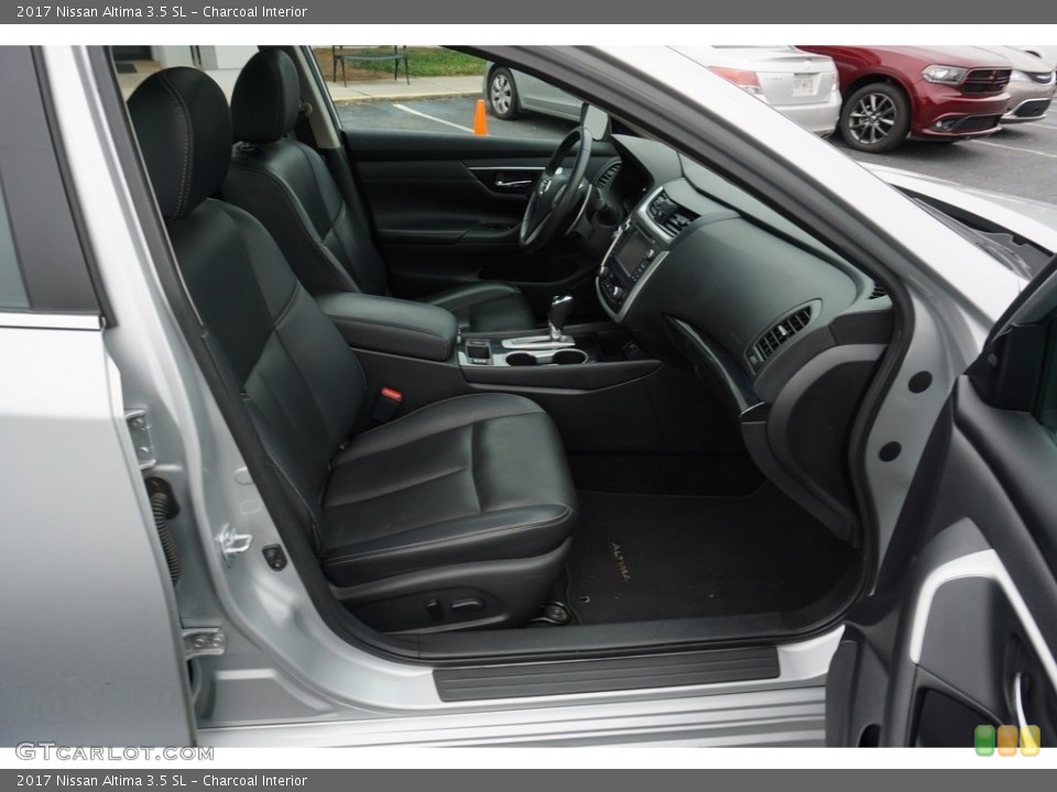 Charcoal Interior Front Seat for the 2017 Nissan Altima 3.5 SL #125419174