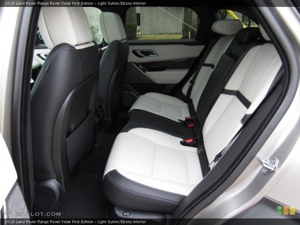 Light Oyster/Ebony Interior Rear Seat for the 2018 Land Rover Range Rover Velar First Edition #125427391
