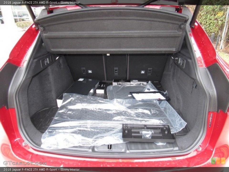 Ebony Interior Trunk for the 2018 Jaguar F-PACE 25t AWD R-Sport #125427712