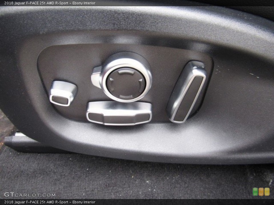 Ebony Interior Controls for the 2018 Jaguar F-PACE 25t AWD R-Sport #125427772