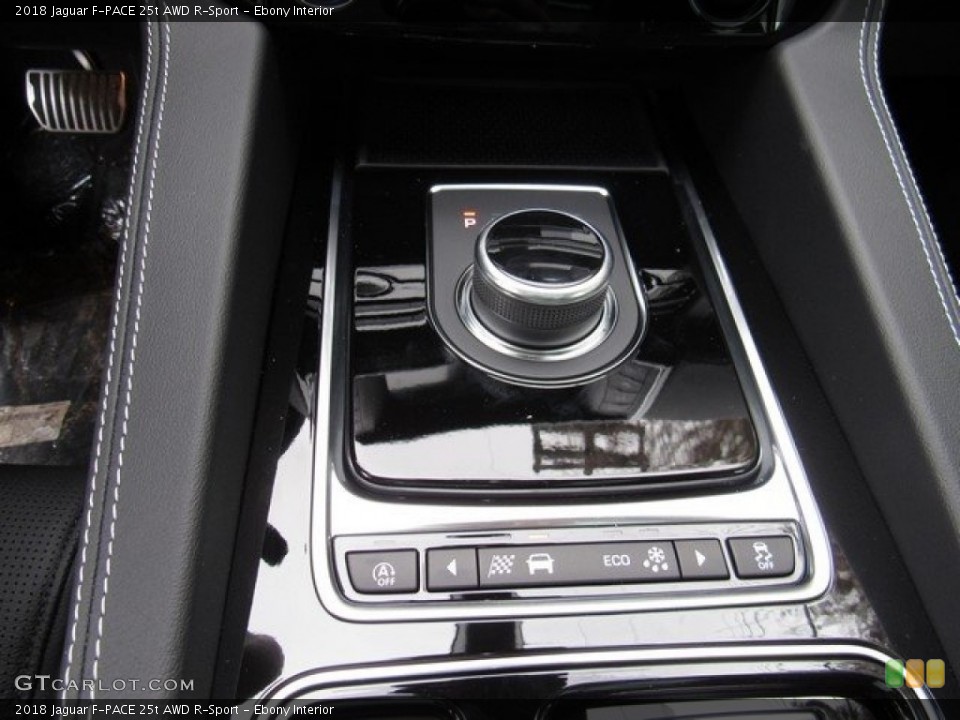 Ebony Interior Controls for the 2018 Jaguar F-PACE 25t AWD R-Sport #125427838