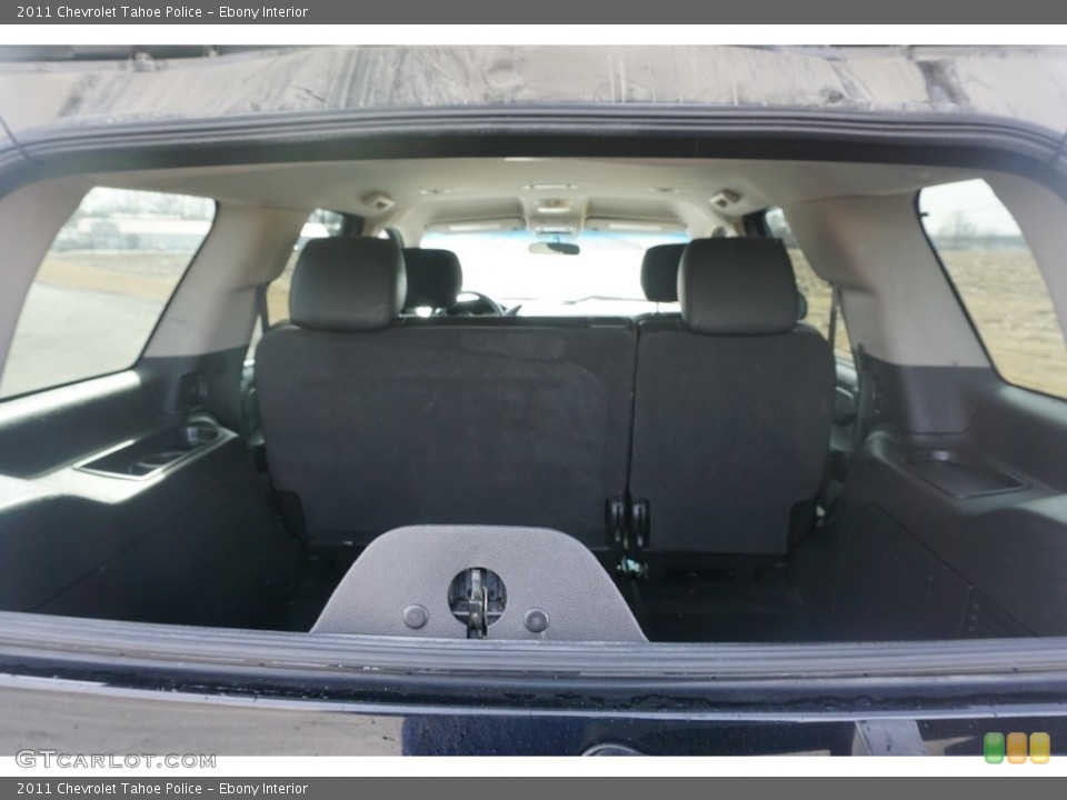 Ebony Interior Trunk for the 2011 Chevrolet Tahoe Police #125442127