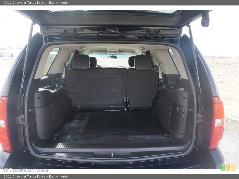 Ebony Interior Trunk for the 2011 Chevrolet Tahoe Police #125442142
