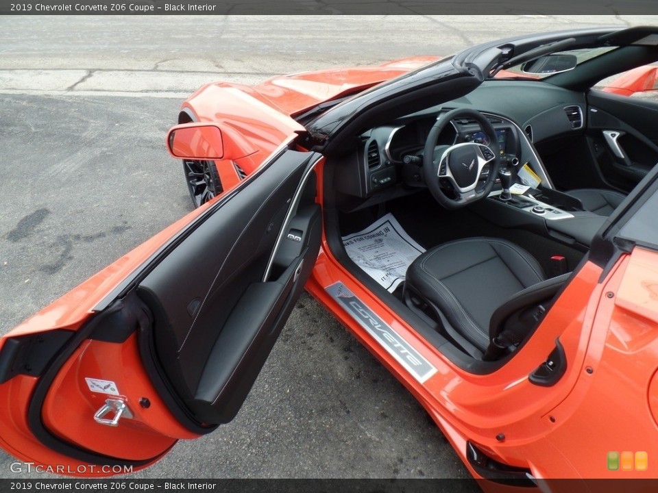 Black Interior Photo for the 2019 Chevrolet Corvette Z06 Coupe #125445175