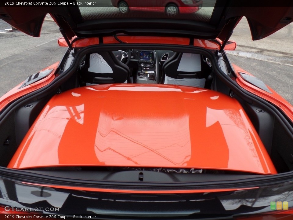 Black Interior Trunk for the 2019 Chevrolet Corvette Z06 Coupe #125445556