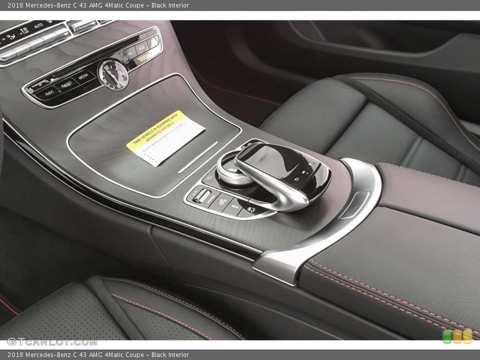 Black Interior Transmission for the 2018 Mercedes-Benz C 43 AMG 4Matic Coupe #125445688