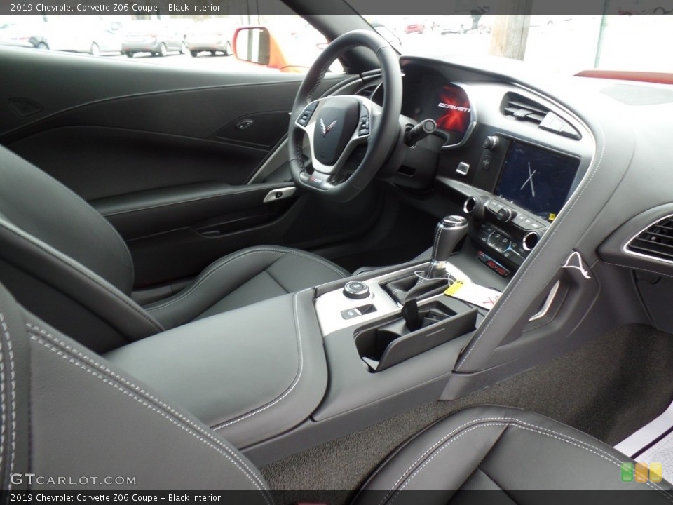 Black Interior Dashboard for the 2019 Chevrolet Corvette Z06 Coupe #125446132
