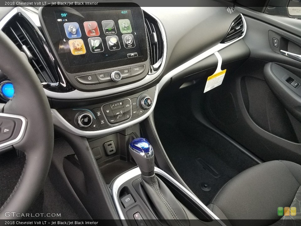 Jet Black/Jet Black Interior Controls for the 2018 Chevrolet Volt LT #125452240