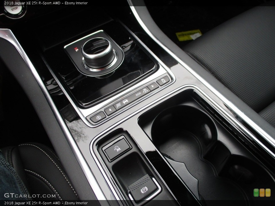 Ebony Interior Controls for the 2018 Jaguar XE 25t R-Sport AWD #125461951