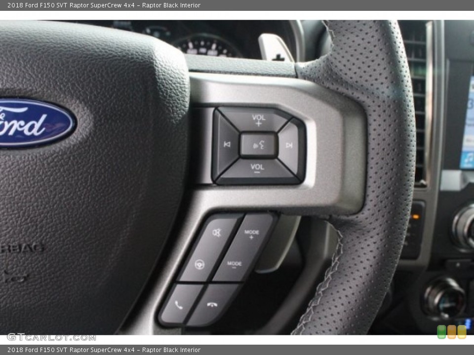 Raptor Black Interior Controls for the 2018 Ford F150 SVT Raptor SuperCrew 4x4 #125473368