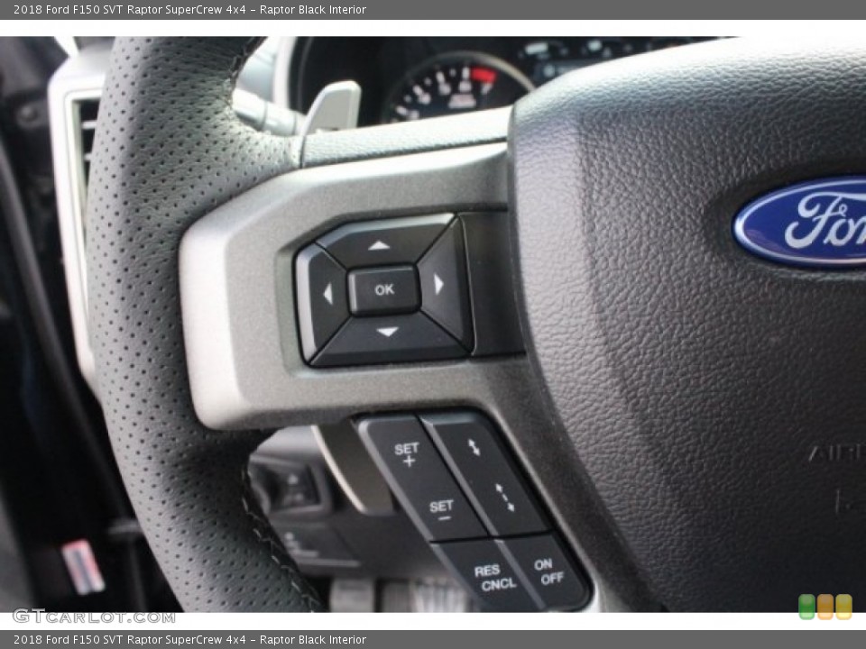 Raptor Black Interior Controls for the 2018 Ford F150 SVT Raptor SuperCrew 4x4 #125474283