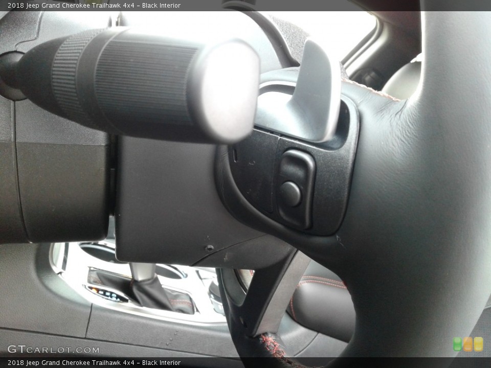 Black Interior Controls for the 2018 Jeep Grand Cherokee Trailhawk 4x4 #125475114