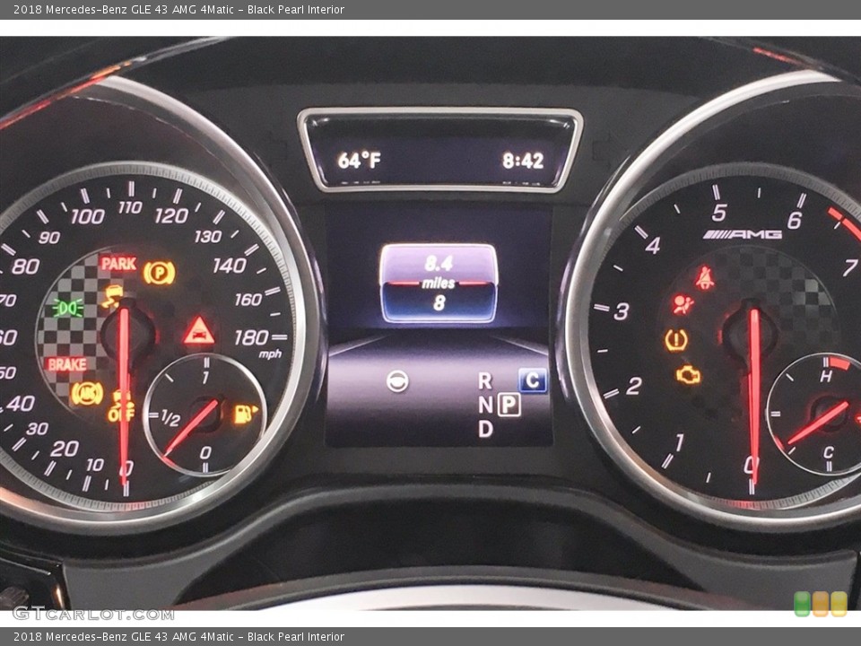 Black Pearl Interior Gauges for the 2018 Mercedes-Benz GLE 43 AMG 4Matic #125496881