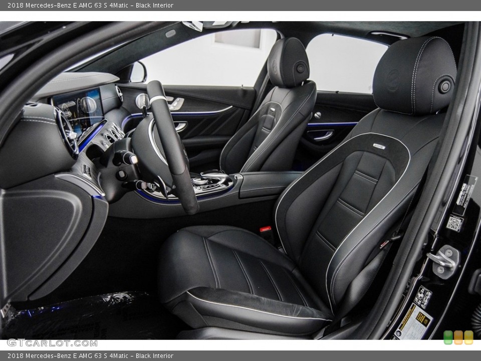 Black Interior Photo for the 2018 Mercedes-Benz E AMG 63 S 4Matic #125497994