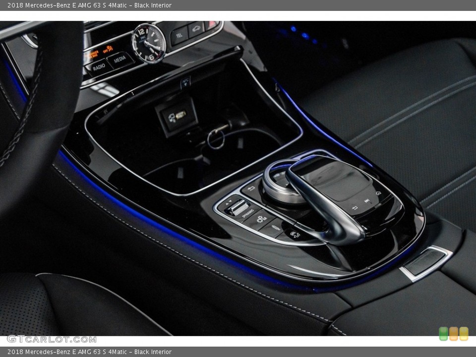 Black Interior Controls for the 2018 Mercedes-Benz E AMG 63 S 4Matic #125498198