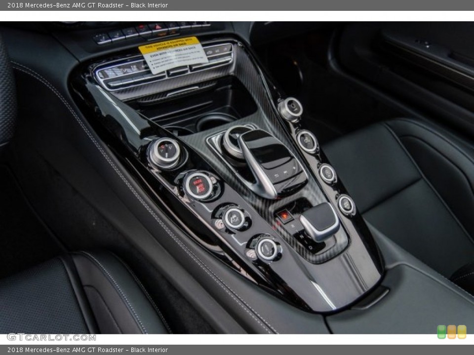 Black Interior Controls for the 2018 Mercedes-Benz AMG GT Roadster #125500451