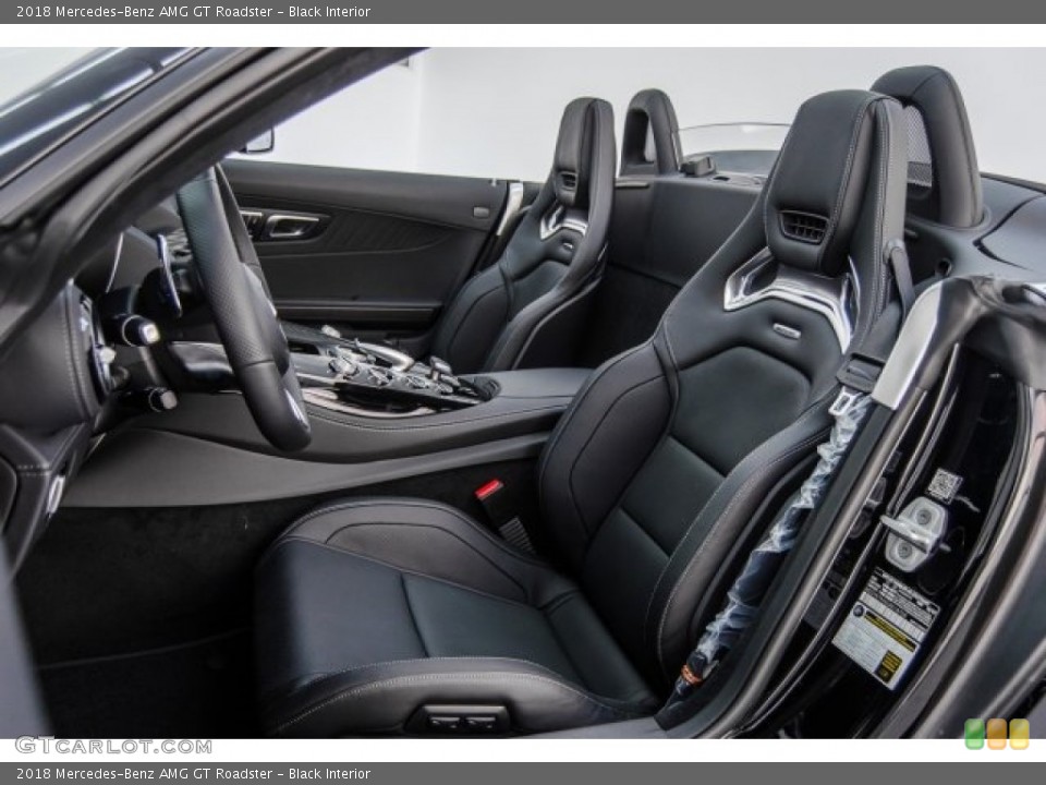 Black Interior Front Seat for the 2018 Mercedes-Benz AMG GT Roadster #125500490